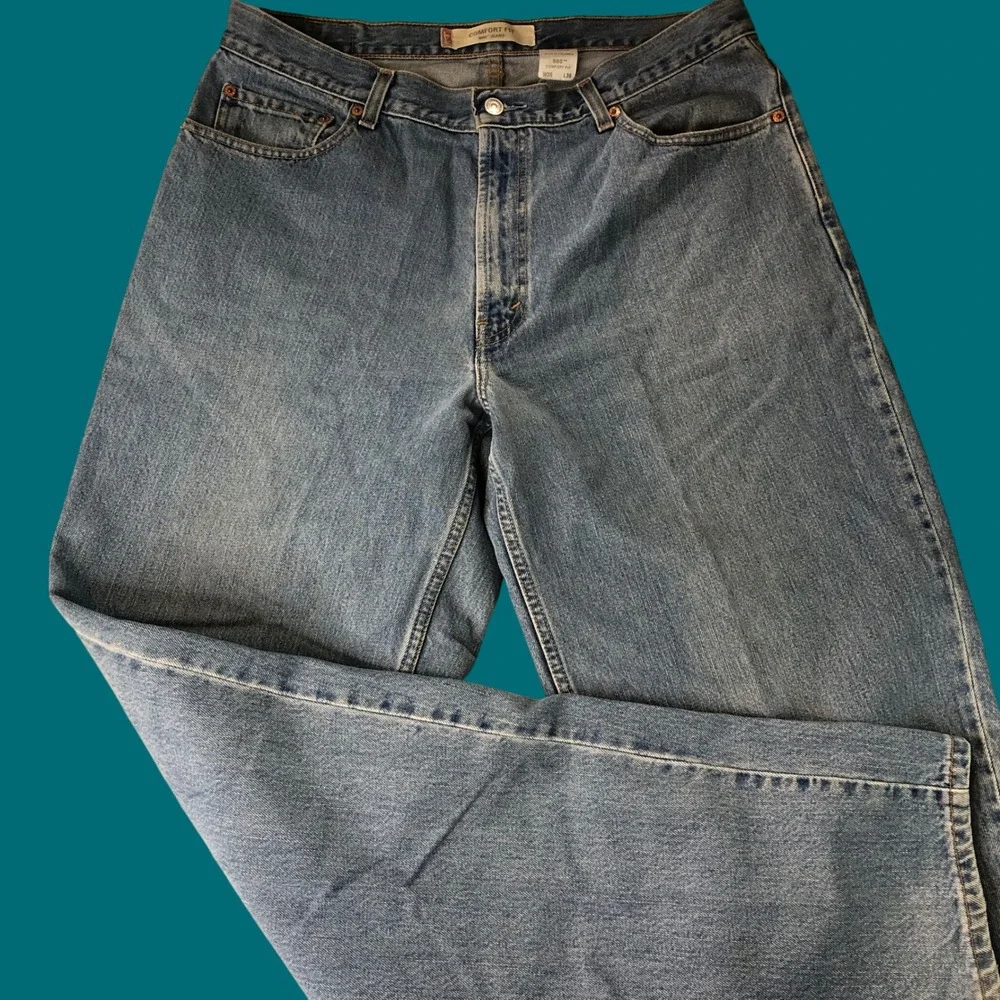Levi's 560 Jeans Mens 36x36 Blue Y2K Medium Wash Relaxed Loose Tapered Skater